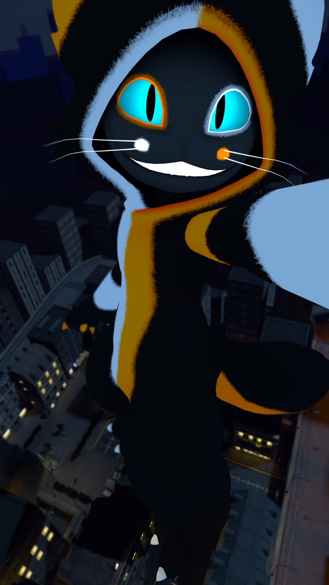 FurHappens's tweet photo. feeling cute might destroy the city later

lol I haven't posted in a bit and got reminded its macro march so wanted to do something silly with one of the themes I like xP 

#MacroMarch #grinlin #furry #VRchat https://t.co/9hPGd8GAeU