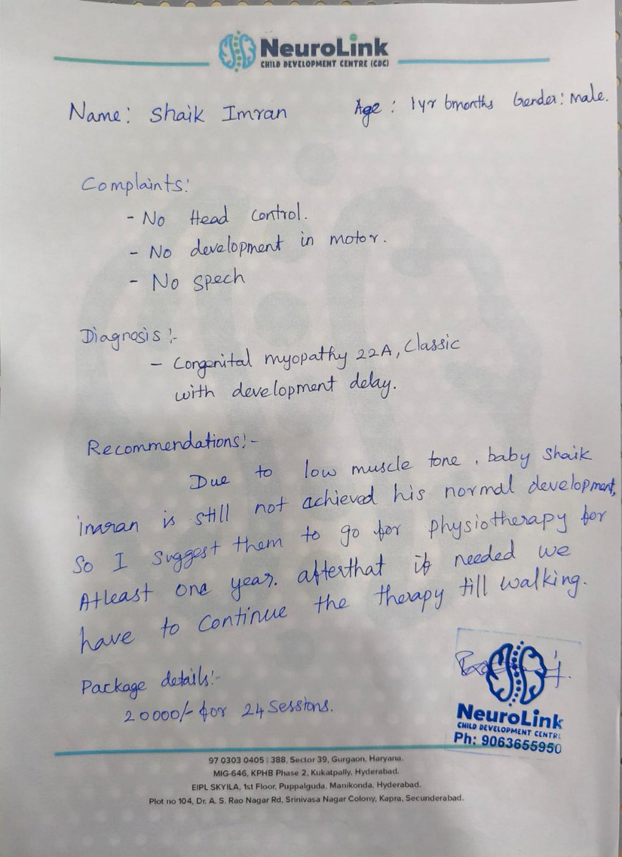 iamkhaja99's tweet photo. @AYashwanth15 anna 🙏, please help anna for this month treatment fees 🙏 please anna🙇🤲🙏🙏 something as u wish 🤲 https://t.co/vU8oh9bbfD