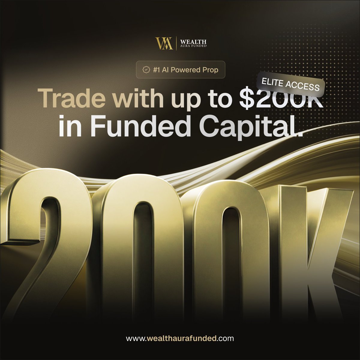 Trade with up to $200K.

Your strategy.
Your discipline.
Your opportunity.

If not today… when? 🫵