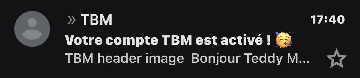 C’est tout ce que j’ai à dire :