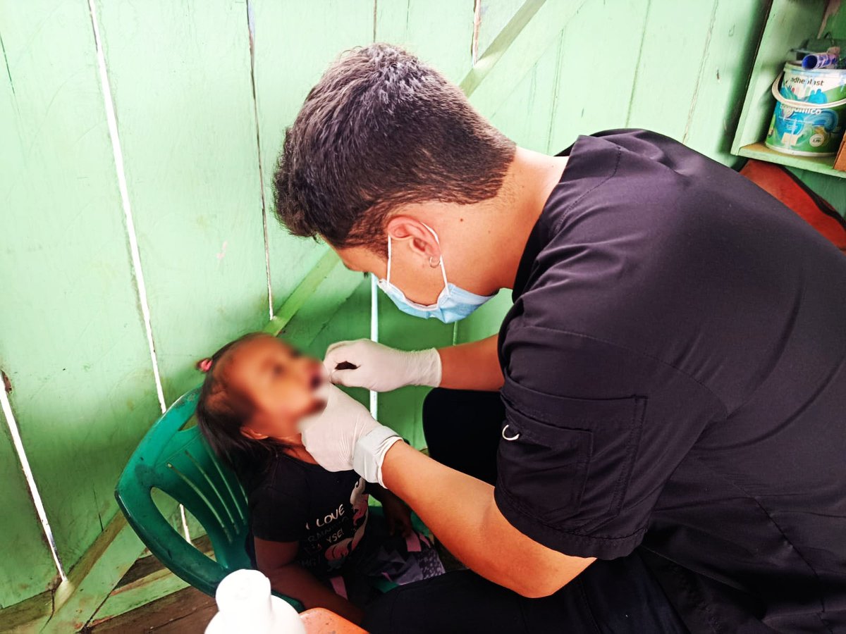 #MoronaSantiago | Intervenimos en la comunidad Shuar de Pumpuis, donde familias reciben controles médicos, odontológicos y esquema de vacunación.  Con estas acciones, fortalecemos el Modelo de Atención Integral, comunitario e intercultural. #ElNuevoEcuador