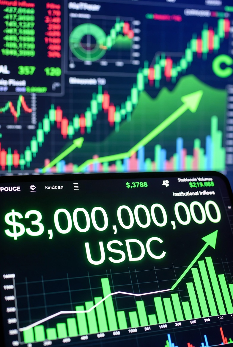 🚨USDC mint alert:🚨 $98.5M minted today, pushing March issuance past $3B already...