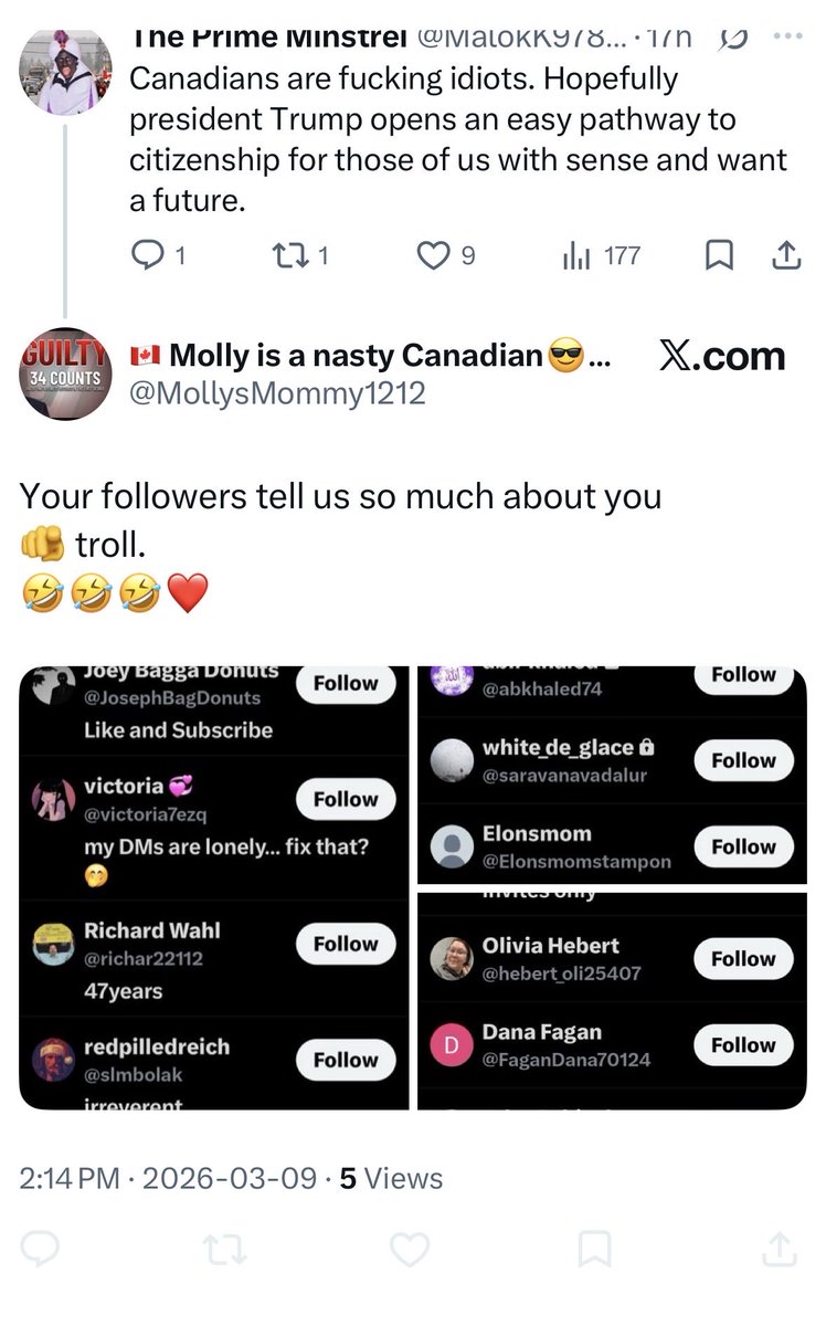 Better a troll than a moron who actually believes the garbage this loser believes. Naturally no real response, just blocking.