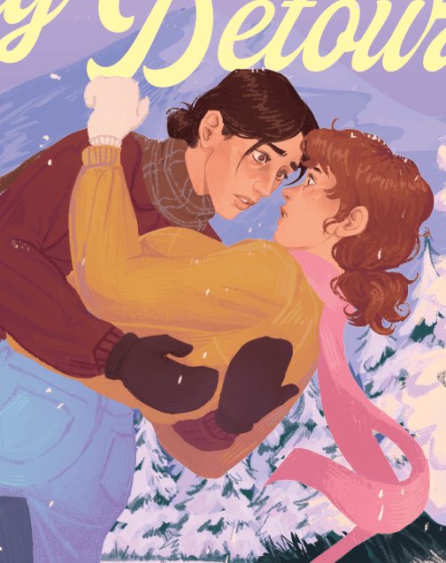 corvophobia's tweet photo. delighted to finally be able to talk about the book cover i did for my friend court over at the dial press! if u like girls falling in love at christmas come have a look https://t.co/CJsX86LwHD