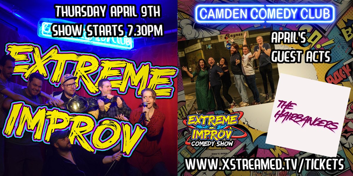 Extreme Improv XStreamed Comedy Show tweet media