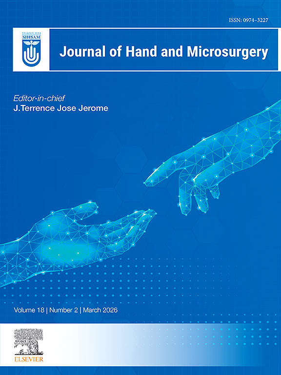 HatanMortada's tweet photo. يسعدني الإعلان عن انضمامي إلى هيئة تحرير مجلة Journal of Hand and Microsurgery بصفتي Editorial Board Member وذلك بدعوة كريمة من رئيس التحرير (Editor in Cheif).

ممتن لهذه الثقة، وأتطلع للعمل مع هيئة التحرير والمراجعين لدعم نشر الأبحاث عالية الجودة في مجال الجراحة المجهرية و جراحات الترميم و اليد والمساهمة في تقدم هذا المجال علميًا.

🔗 للاطلاع على المجلة:
https://t.co/wD4un02OK2