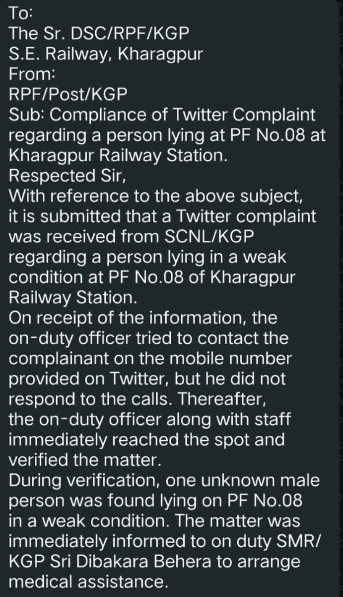 RPF Post Kharagpur tweet media