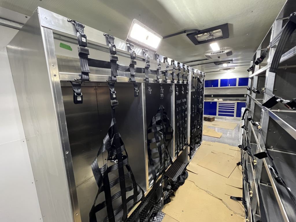 dcfireems's tweet photo. The Fleet Maintenance Division is working to complete one of our latest acquisitions, the tunnel response vehicle.
The unit will contain the Department’s long duration breathing apparatus which allow personnel to operate in oxygen deficient environments for up to 4 hours. https://t.co/ANXNgmZ13b