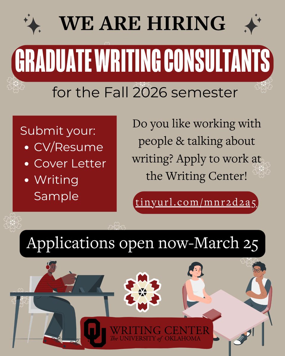 OU Writing Center tweet media