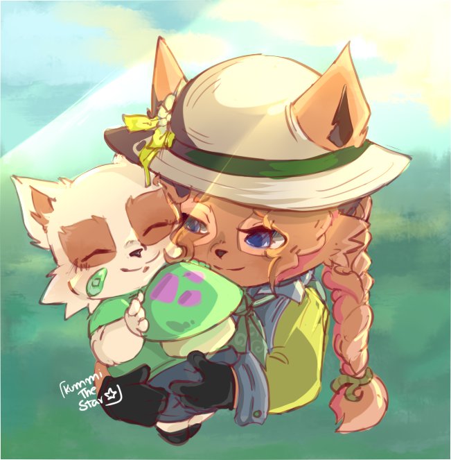 A safe place 

Teemo's mother is a character from  <a href="/RochiiAlonso1/">Chioberry</a>! This is part of an art trade we did ❤️🦉

#ArtofLegends #LeagueOfLegendsFanArt #Teemo