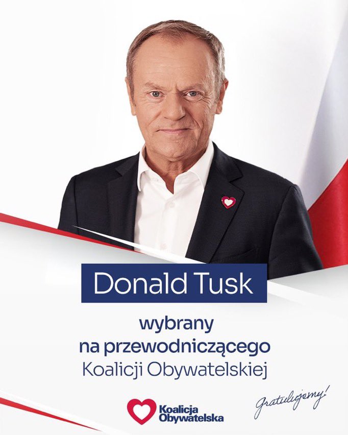 Znienawidzony przez Nawrockiego,  Kaczyńskiego i cały PiS, obie Konfederacje i ich wszystkich medialnych i internetowych pomagierów - zgarnął 97% w tajnym głosowaniu. Jasny sygnał do nich wszystkich - jeszcze wiele nieprzespanych nocy, i płaczu, i zgrzytania zębami przed wami.☺️