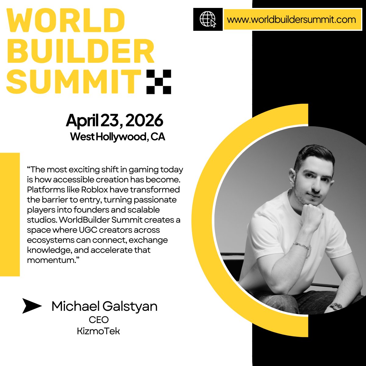 WorldBuilder Summit tweet media