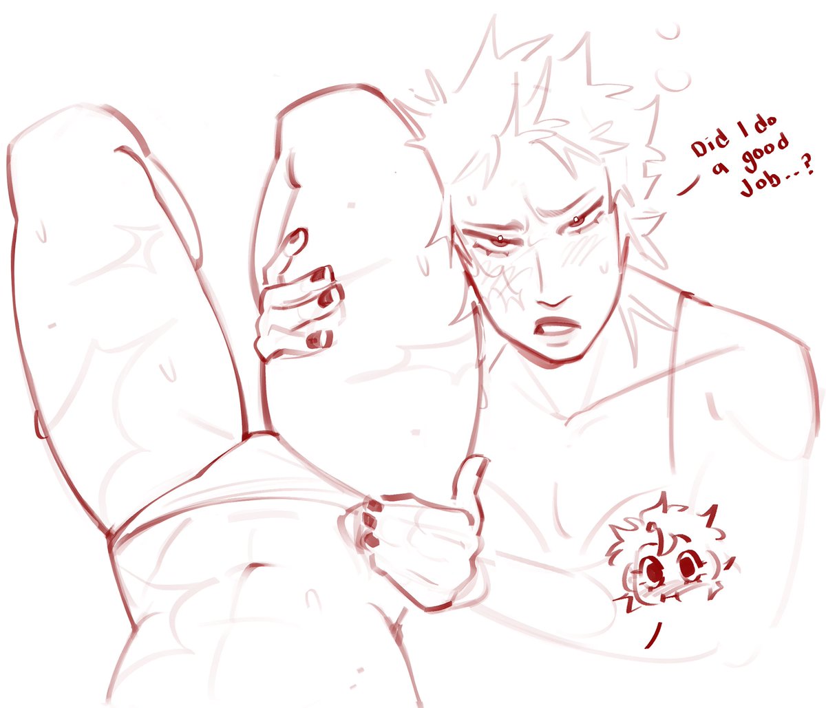 I read a service top Katsuki fic and I can’t stop thinking about it