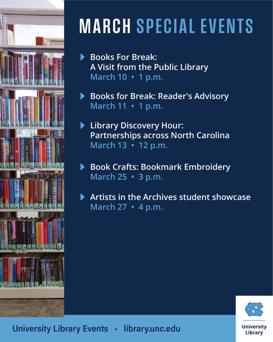 UNC Library tweet media