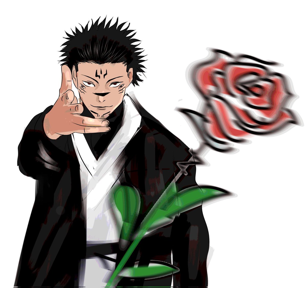 levitonin's tweet photo. #gojo #sukugo #sukuna https://t.co/3QWVJtER1Q