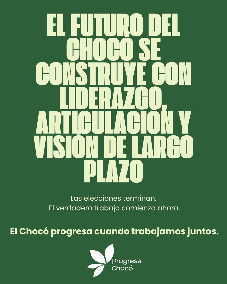 Progresa Chocó tweet media