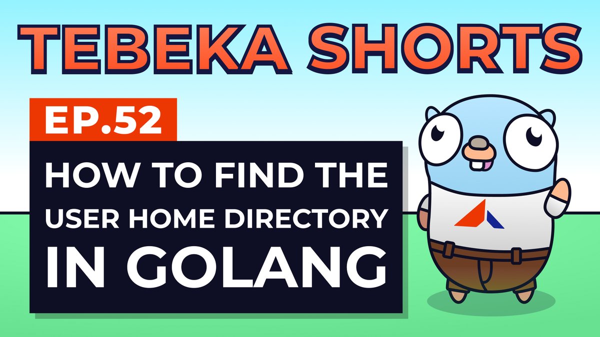 ardanlabs's tweet image. 🚀Tebeka Shorts #52 is live!

In this video, @tebeka  demonstrates how to efficiently locate a user's home directory within the #Go programming language to manage application settings. -Watch now to learn more about a user's home directory in Go.

Things you will learn in this