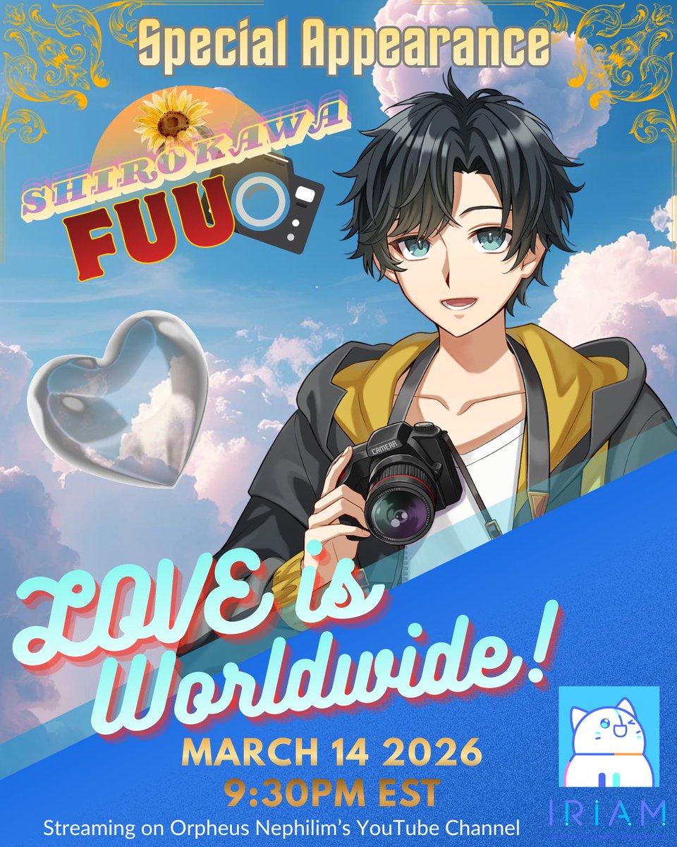 Shirokawa Fuu 🌻📸【IRIAM US】 tweet media