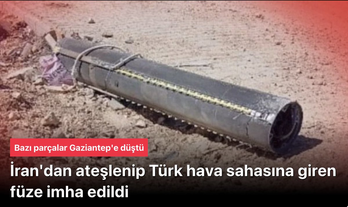 MSB duyurdu: İran'dan ateşlenen füze imha edildi nethaberler.com/haber-msb-duyu…