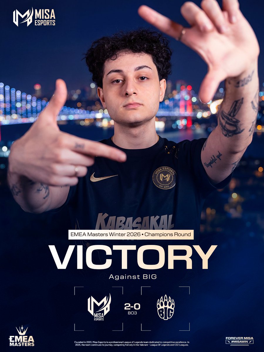 Misa Esports tweet media