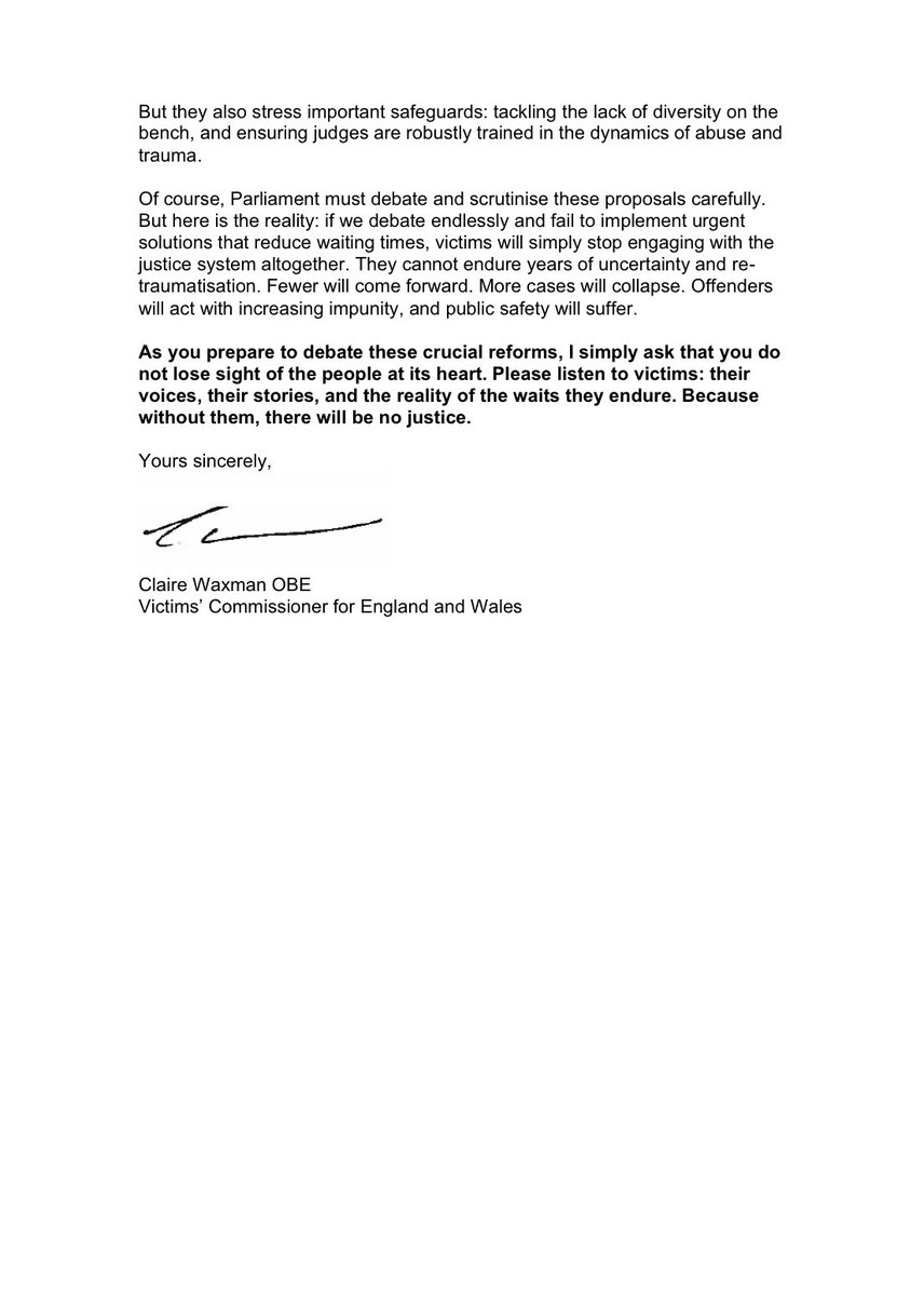 Victims' Commissioner for England & Wales tweet media