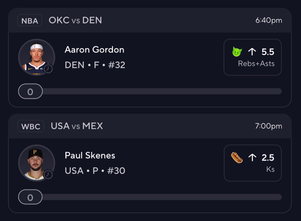 DomHitzz's tweet photo. FREE PLAY 3/9

THE EASIEST 2.2X OF YOUR LIFE

#prizepicks #Gambling𝕏 #nba #nuggets

⬇️⬇️⬇️
https://t.co/ansOdRkpa0 https://t.co/2Aaq9p5ZXV