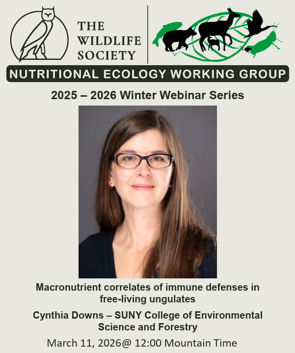 Nutritional Ecology Working Group (NEWG) tweet media