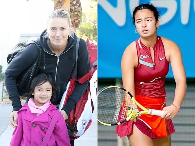 When Alex Eala met Maria Sharapova :-)