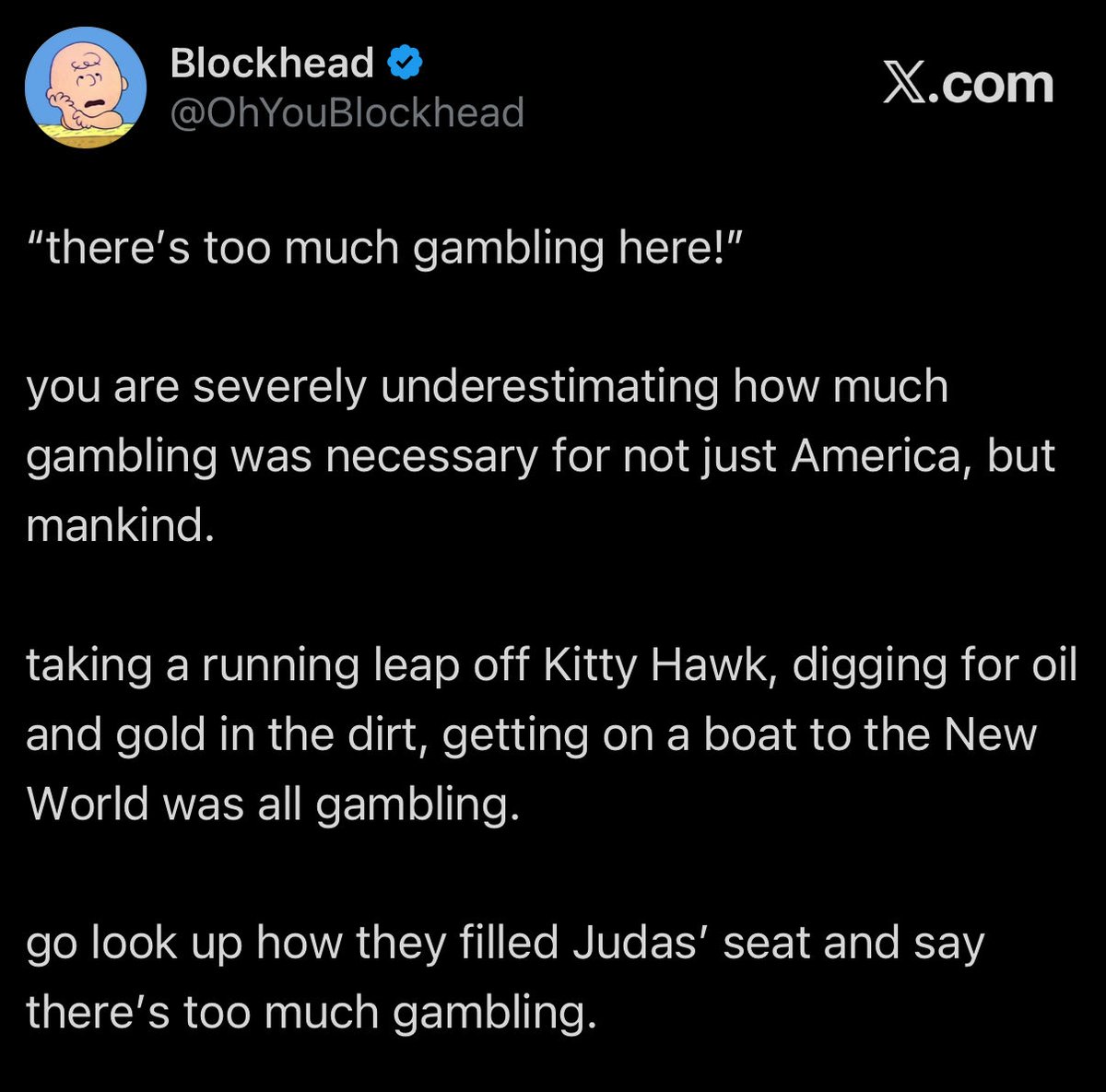 Blockhead tweet media