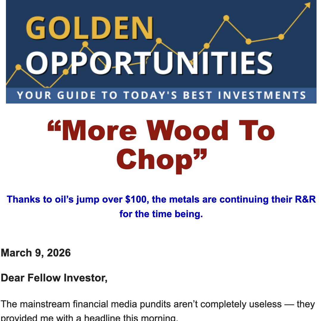 Gold Newsletter tweet media