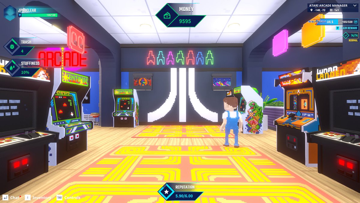 jpnuclear's tweet photo. ID check passed—made it into the Atari club in The Sandbox Season 7. @TheSandboxGame  https://t.co/BR3H8xYLTa #Season7 https://t.co/eiWEDUGIu8