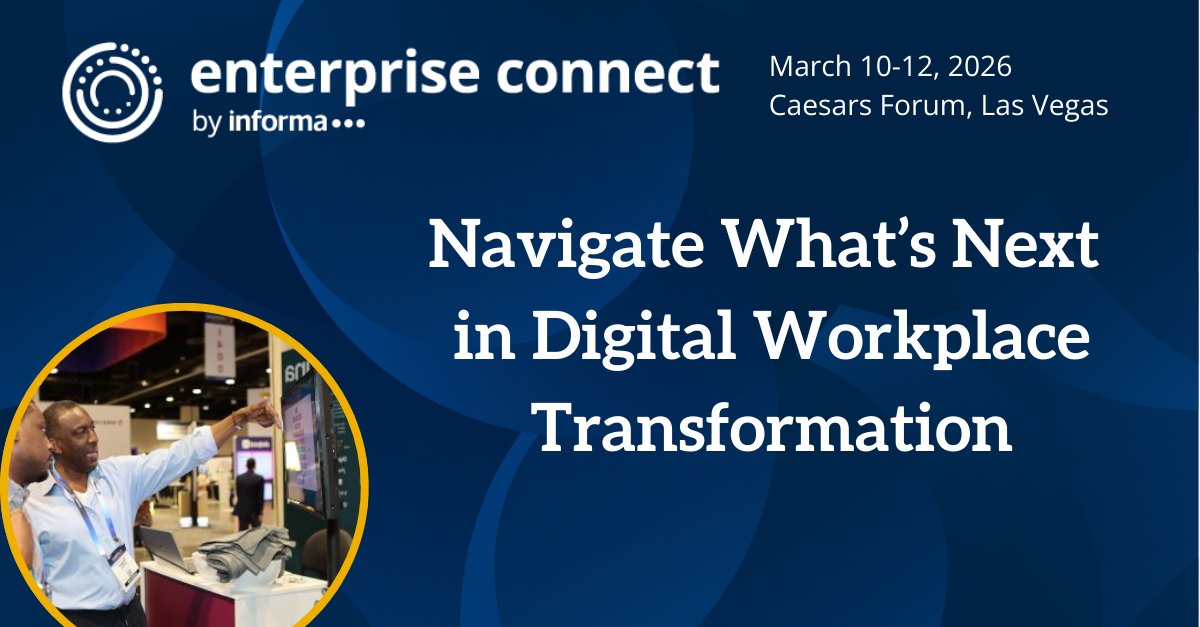 enterprisecon's tweet photo. #EnterpriseConnect kicks off at Caesars Forum this morning! There's still time to grab a Pass and get in on all the fun.
Join us: https://t.co/jIaIfPOEVC
#AI #Collaboration #CX #AgenticIA https://t.co/tvKiXEiBJx