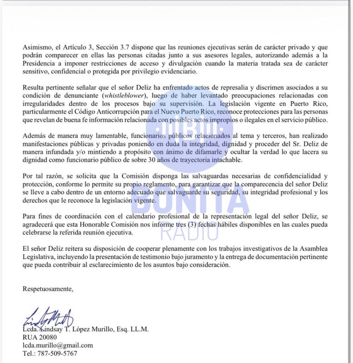 La representante legal de uno de los involucrados en las investigaciones que detectaron  irregularidades en Centros de Inspección de Marbetes, que involucra a la secretaria del <a href="/DeptVivienda/">Dept Vivienda</a>, Ciary Pérez Peña, solicitó el representante <a href="/pnp_pr/">Partido Nuevo Progresista</a> José Hernández que cite a su cliente