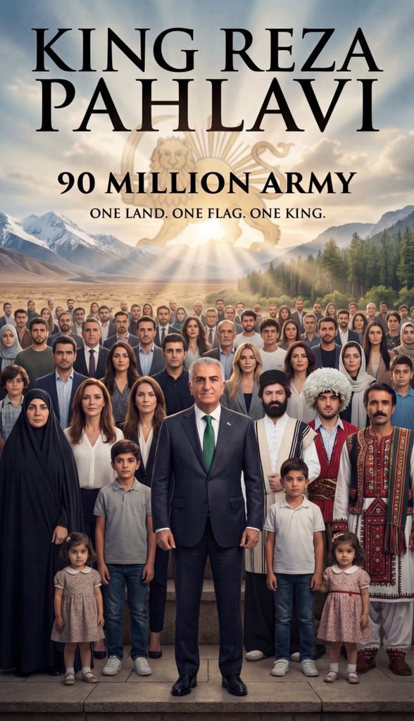 chillspiritual's tweet photo. @beit_Hmikdash @Hamidre42257223 @PahlaviReza For Iran and Iranians
Long live the Shah👑
#KingRezaPahlavi‌ https://t.co/eL9FeGYXpO