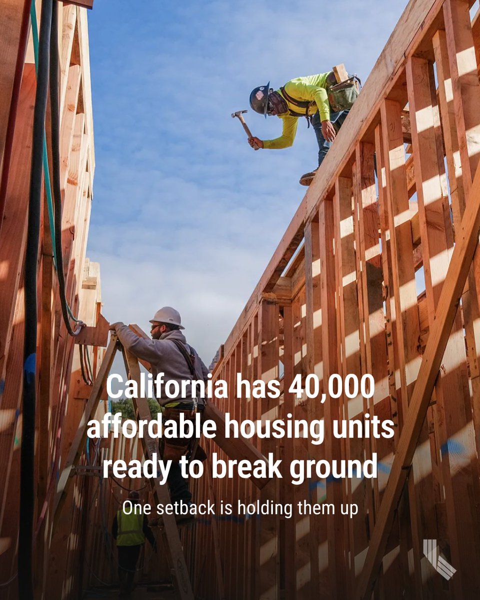 CalMatters's tweet photo. For many developers and affordable housing advocates, that bottleneck represents an especially frustrating inconsistency of California public policy. https://t.co/O5IBtNR3Ob

📸 Camille Cohen https://t.co/EsoOcR0fv9