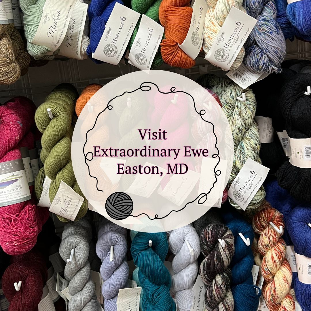 CascadeYarns's tweet image. 🧶Visit 𝐄𝐱𝐭𝐫𝐚𝐨𝐫𝐝𝐢𝐧𝐚𝐫𝐲 𝐄𝐰𝐞, Easton Maryland's new little yarn store! Explore Cascade Yarns in oodles of colors to inspire your next project at this well-stocked LYS.😃

#cascadeyarns #localyarn #makersgonnamake