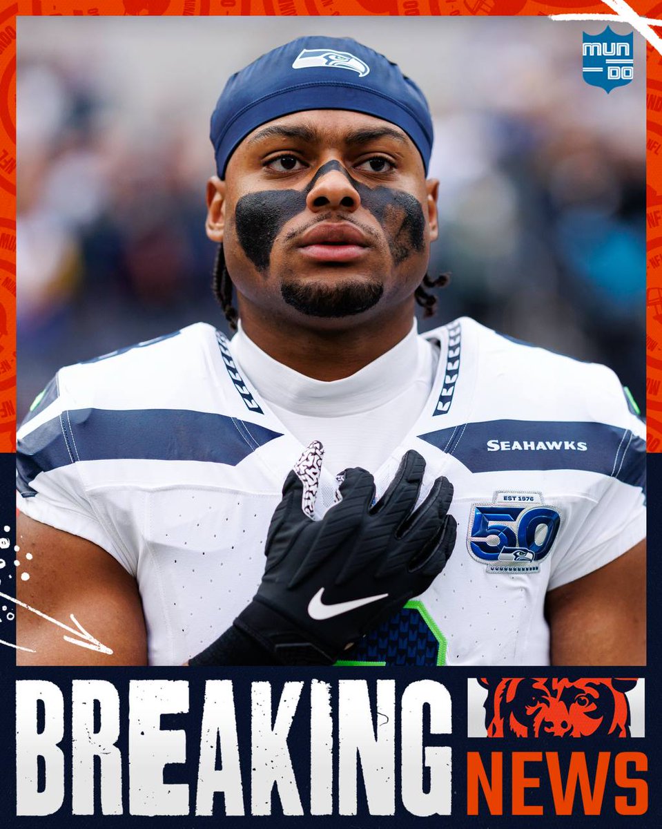 MundoNFL's tweet image. COBY BRYANT LLEGA A CHICAGO 🐻🚨

Los Bears consiguen al safety campeón del Super Bowl LX. (Vía @TomPelissero)

#MundoNFL | #DaBears