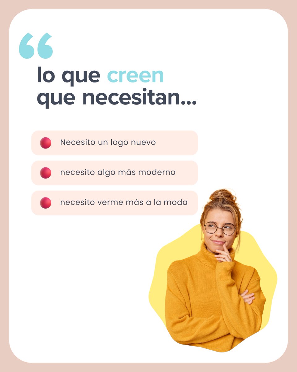 IdeasCreativasE's tweet photo. En ocasiones el problema no suele ser el logo,
Es la falta de estrategia antes de diseñar. 😵‍💫

Sin dirección, ningún diseño funciona. 😎 https://t.co/aiznuKs0AF