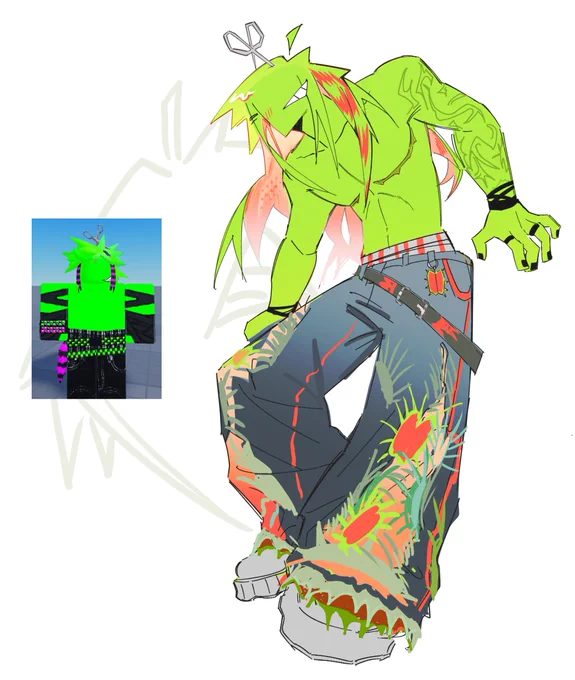 This thing i made in catalog avatar creator #robloxart