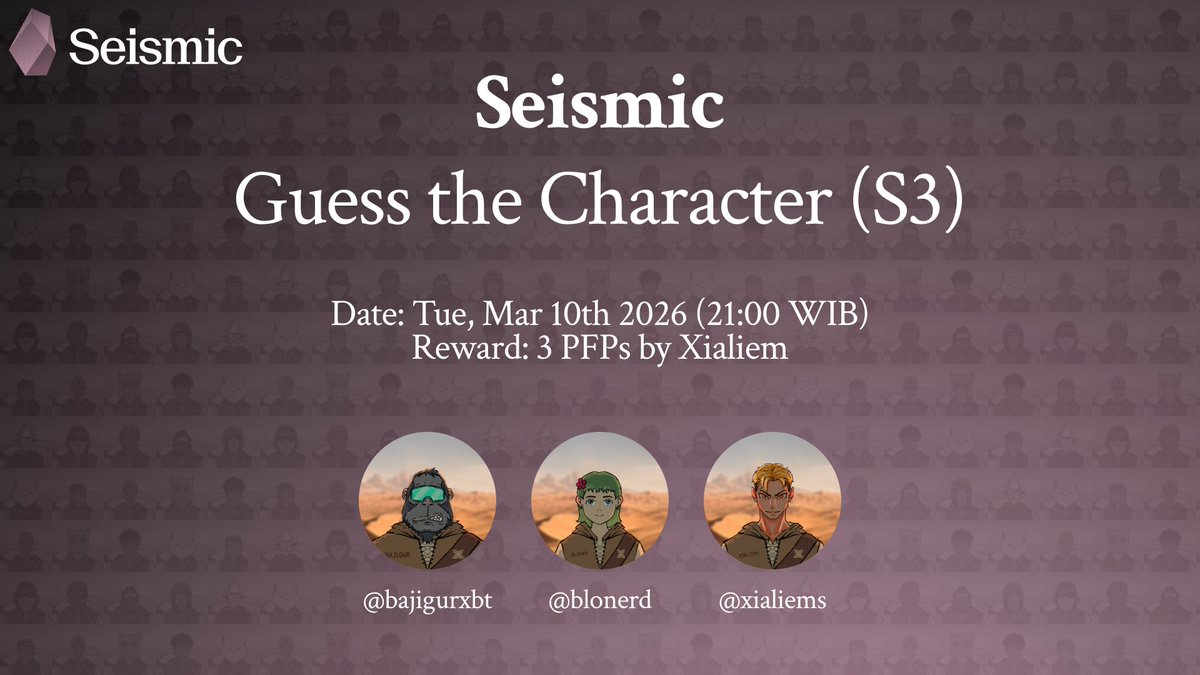 We are gonna host another <a href="/SeismicSys/">Seismic</a> event!

Do you guys have any recommendation about the theme for this event?

We have done anime and movie characters for the last 2 season, what should we do next?

Soccer player? Disney/pixar character? Or do you guys have any suggestion?