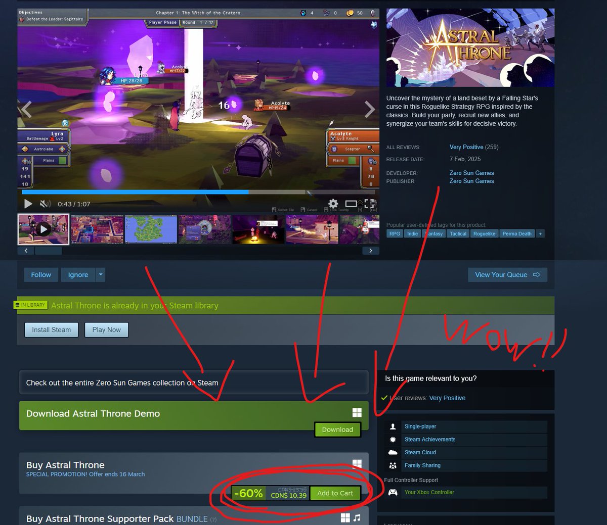 Astral Throne II 🔥 SRPG Roguelite - Wishlist Now! tweet media