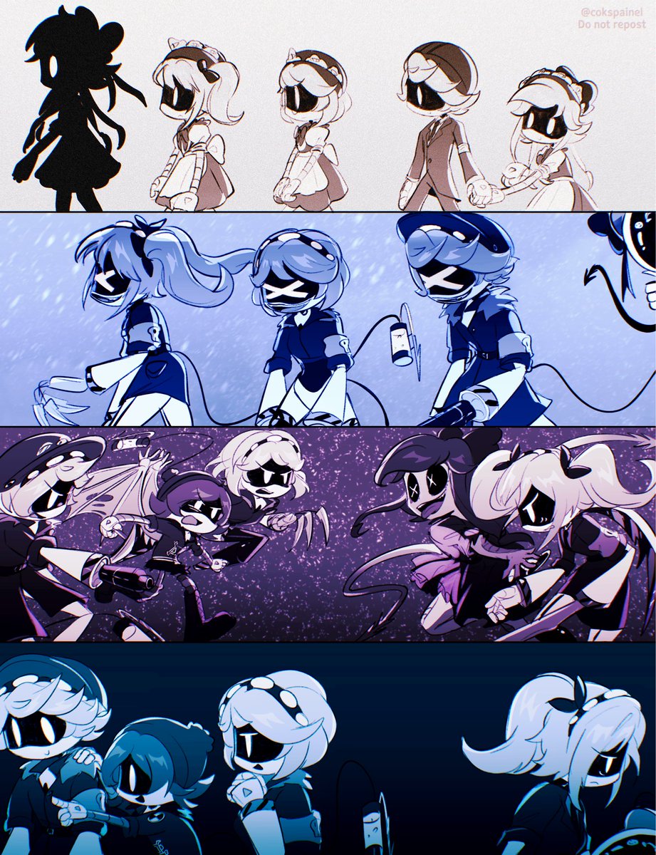 Same start
different ending