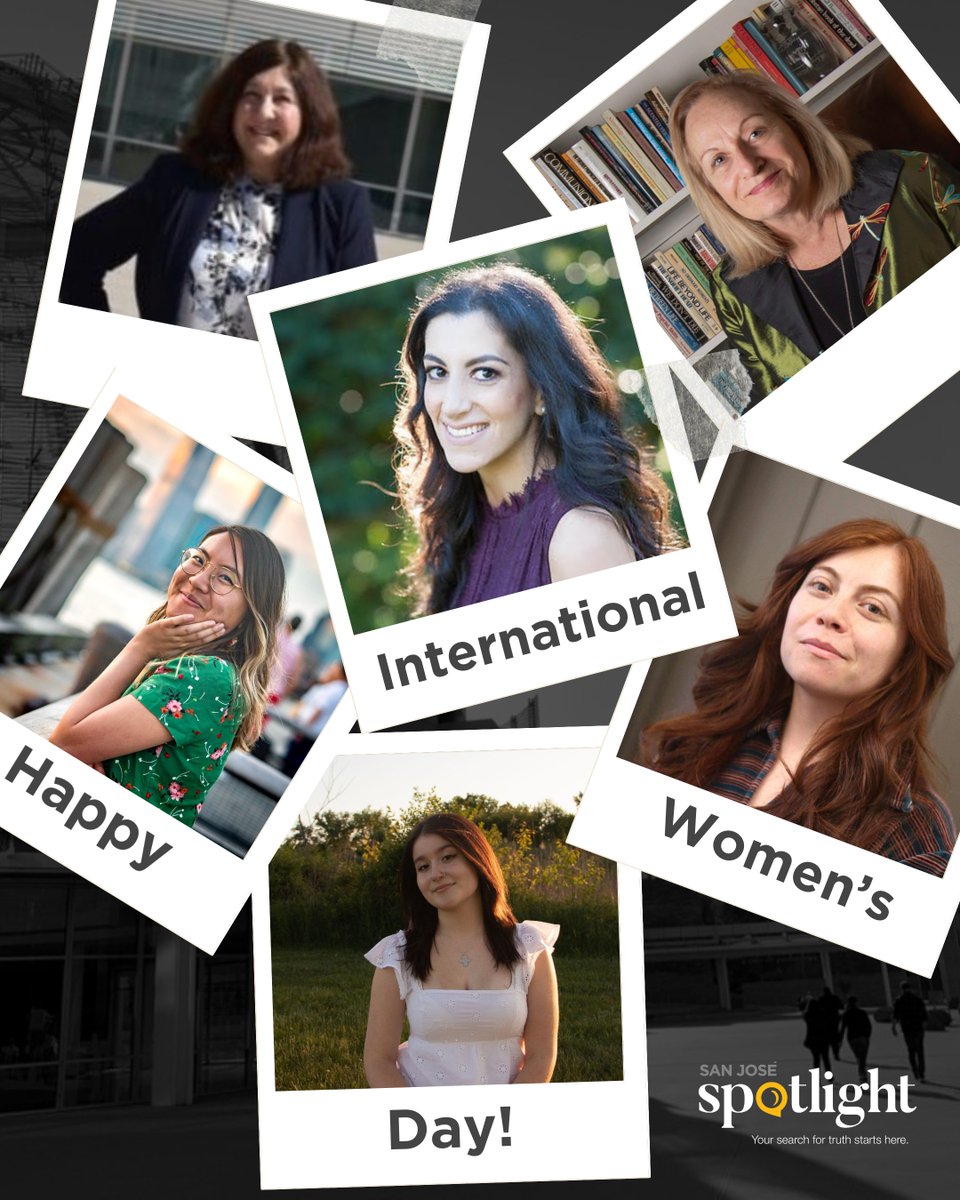 SJSpotlight's tweet image. Women are at the heart of our community-centered reporting. We are so grateful for their strength, resilience, and achievements. 👩🏻‍💻🔍

Support women-led journalism: tinyurl.com/SJSpotlight

#SanJoseSpotlight, #InternationalWomensDay, #SiliconValley, #SantaClaraCounty, #LocalNews