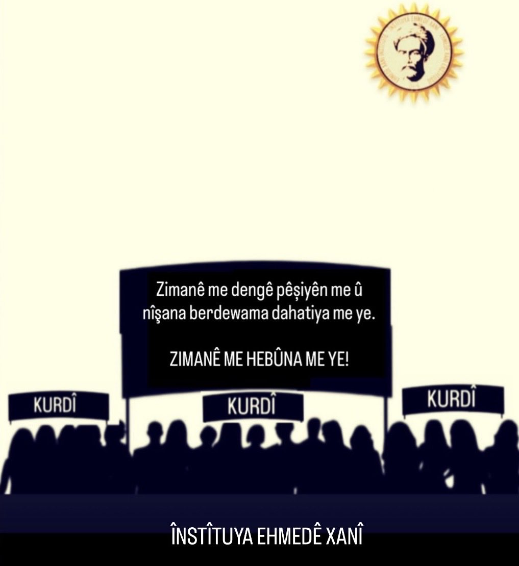 Înstîtuya Ehmedê Xanî (@ehmedexaniwan) on Twitter photo 