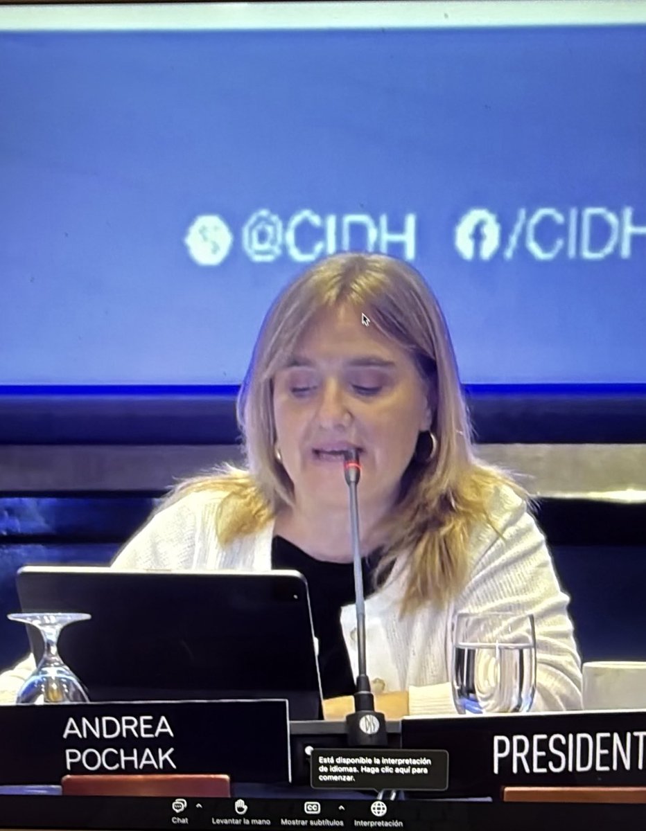 📌 Inician las audiencias públicas de la ⁦<a href="/OAS_official/">OAS</a>⁩ en #Guatemala.

Los temas:

* Personas operadoras de justicia 
* Derechos humanos de pueblos y comunidades Roma  
* Impacto de la violencia política contra las mujeres
