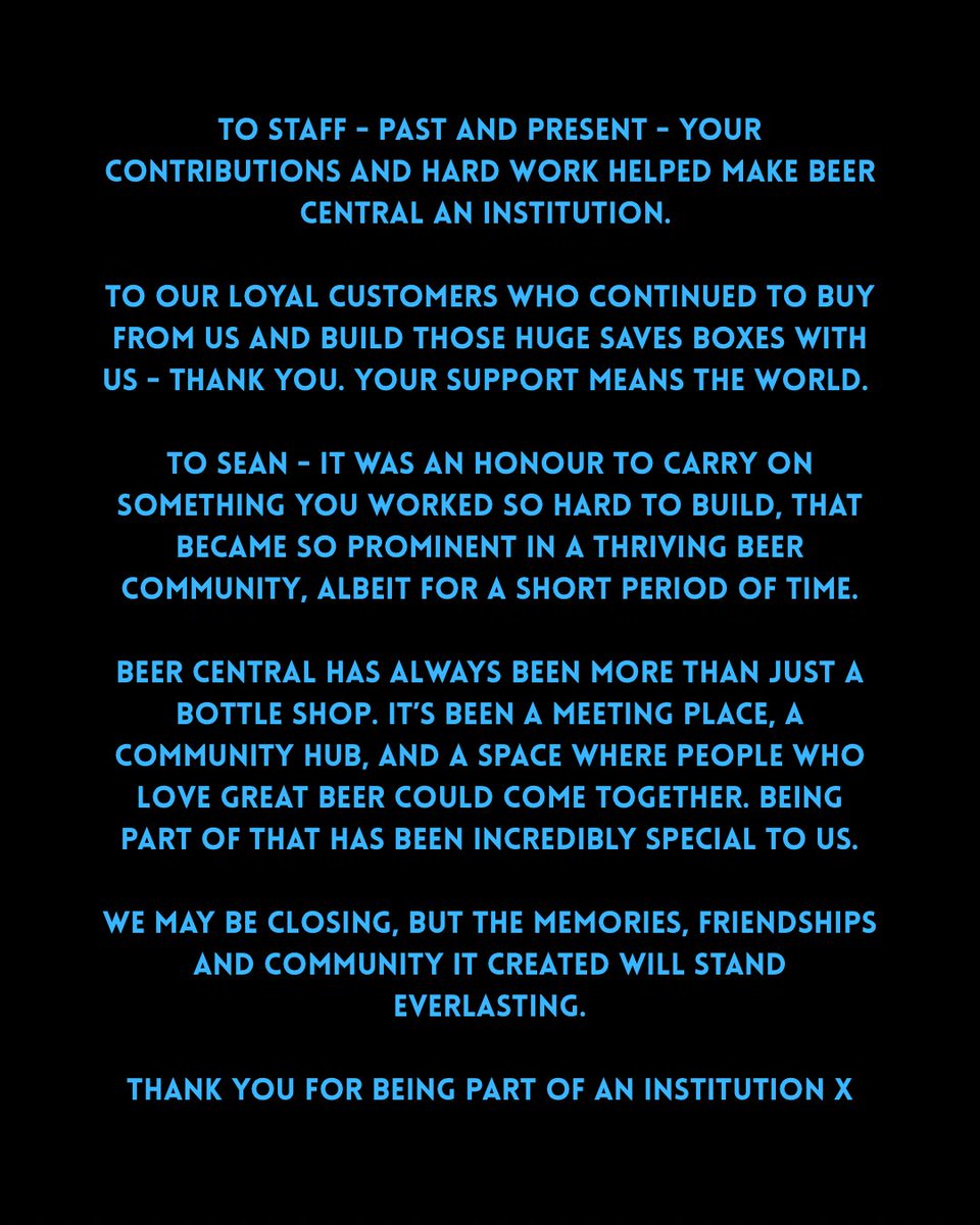 Beer Central tweet media