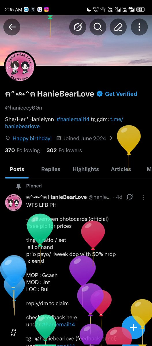 ฅ⁠^⁠•⁠ﻌ⁠•⁠^⁠ฅ HanieBearLove tweet media
