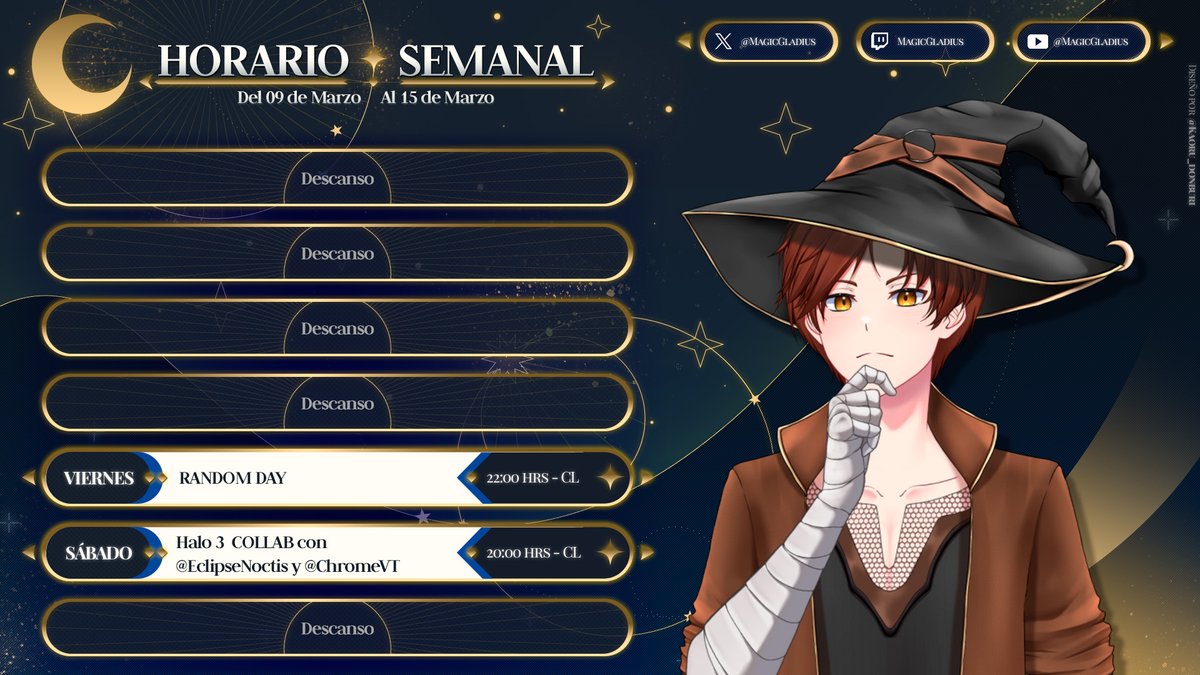 MagicGladius ☪️☄️ || 【Satellite】💫 tweet media