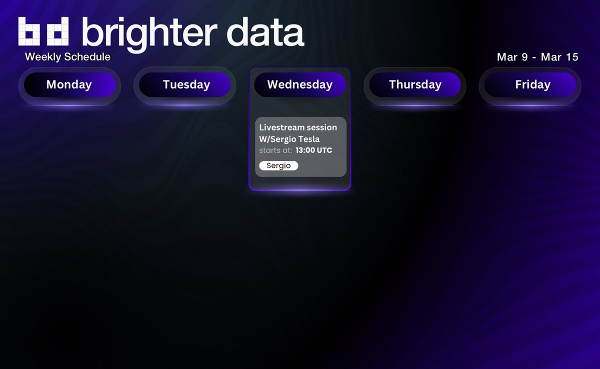 Brighter Data tweet media