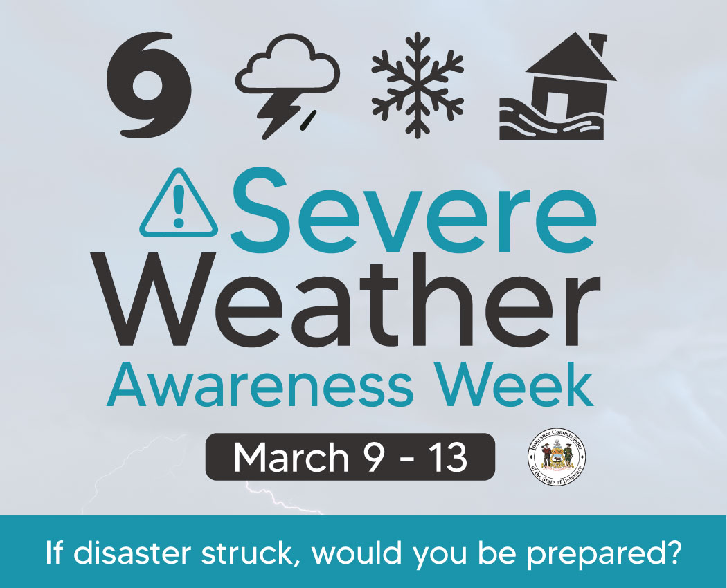 Governor Matt Meyer has proclaimed March 9-13, 2026 Severe Weather Awareness Week to promote emergency preparedness and enhance public safety.
Having the right coverage in place before disaster happens can make recovery much easier.
Read more at: ow.ly/TpAj50Ypn2P